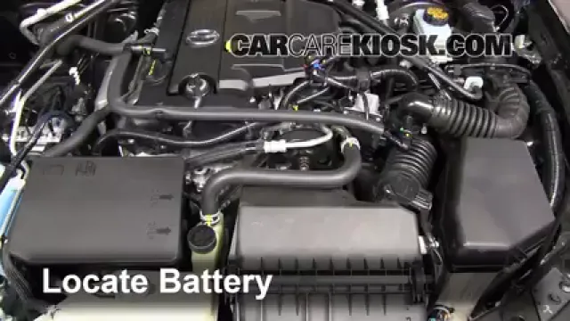 2011 Mazda MX-5 Miata Grand Touring 2.0L 4 Cyl. Batterie Changement